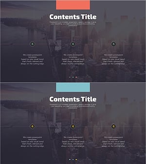 Joint Business Template Contents – Professional and Modern Design