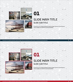 International Trade Template Section Slide – A Professional Tool for Presentations