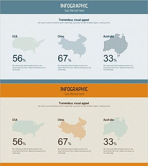 국가별 도트 지도 그래프 – 시장 분석을 위한 시각적 도구