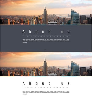 심플 피피티 와이드 템플릿 텍스트 정보