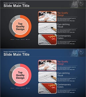 시장 점유율 도넛형 원 그래프 – 통찰력 있는 데이터 시각화