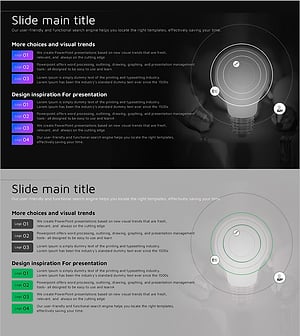 무한 에너지 와이드 PPT 텍스트 – 운영 계획 및 서비스 개발