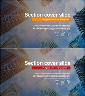 비즈니스 성공을 위한 간지 슬라이드 – 디자인 영감