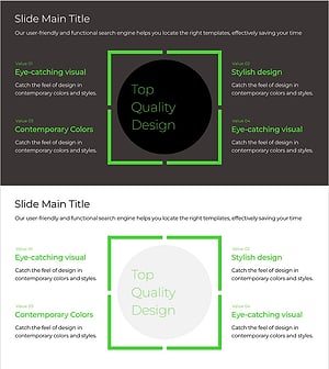 Dynamic and Stylish Product Introduction Diagram – Showcase Benefits and Features
