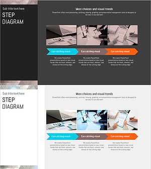 삼각패턴 템플릿 스텝 다이어그램