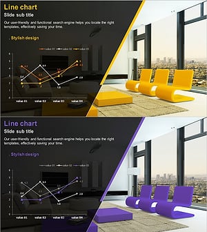 경쟁사 분석 꺾은선 그래프 – 목표 달성을 위한 비즈니스 미팅