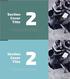 공동 사업 템플릿 간지 02 – 새로운 비즈니스 시작 지원