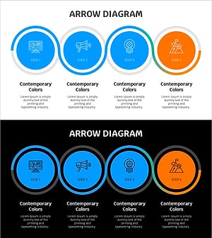 블루라인 와이드 템플릿 연결 다이어그램 – 서비스 운영 방안 제시