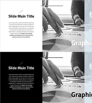 Simple Design Trend Wide PPT Image & Text