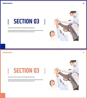 Simple Square Business Template – Effective Content Delivery and Visual Impact