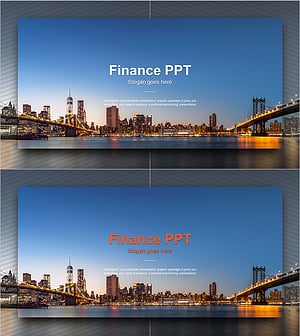 Financial Business Template Cover – Deal and Growth