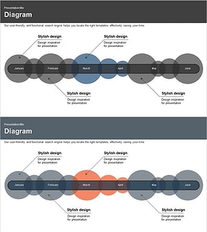 Propeller Plan Overlay Circle Diagram for Strategic Flow Visualization