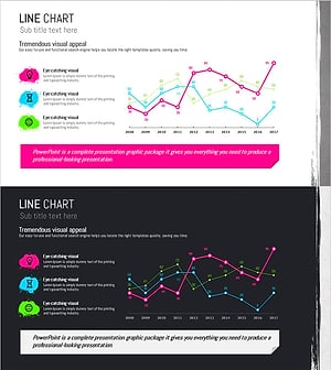 페인트 스플래쉬 템플릿 꺾은선 - 성공적인 사업 추진 전략