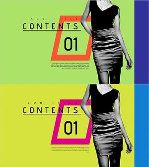 Entertainment Company Template Section Slide – Innovative and Stylish Design