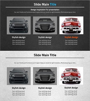 Car Wide Template Diagram – Product Service Introduction