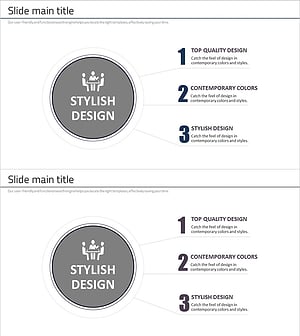 비즈니스 회의 결론 PPT 슬라이드 – 전략적 목표 달성