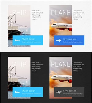 해상 및 항공 운송 서비스 소개 슬라이드