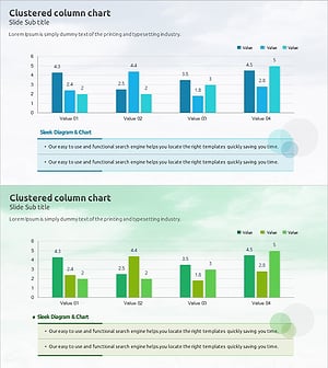 Bar Graph for Market Analysis – Emphasizing Competitiveness