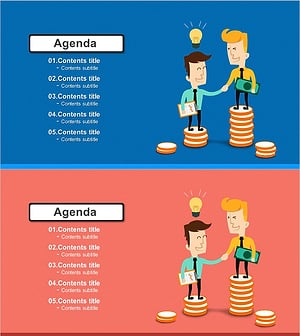 Business Illustration Template Contents – Efficient Presentation Preparation