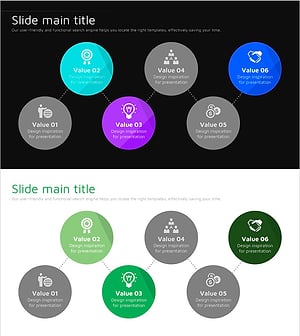 무한 에너지 와이드 피피티 다이어그램2 – 사업 목표와 추진 계획