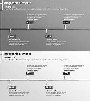 비즈니스 연혁 슬라이드 – 회사 소개를 위한 효과적인 다이어그램
