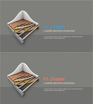 건축공학 템플릿 간지 – 실용적이고 현대적인 디자인