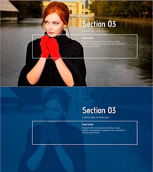 Fashion Template Style 02 – Emphasizing Visual Brands