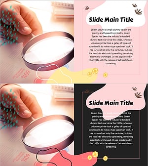 봄 파스텔 와이드 파워포인트 템플릿 – 혁신 기술과 미래 계획