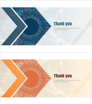 빅데이터 분석 템플릿 엔딩 표지 – 혁신과 통찰