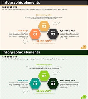 Centerless Diffusion Diagram in a Hexagonal Pattern