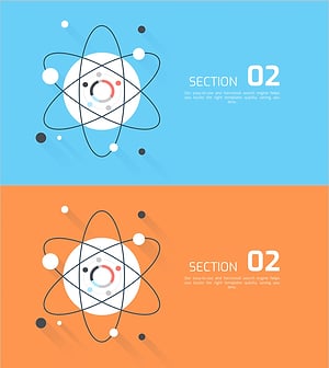 빅데이터 일러스트 템플릿 간지 – 정보의 시각화