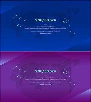 Effective Visualization Slide for Global Market Revenue