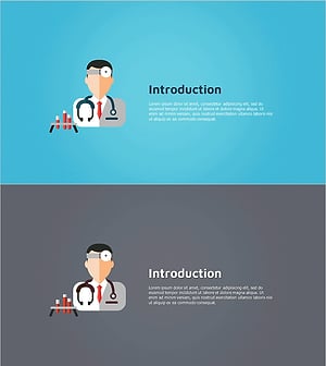 Doctor Illustration Introduction Slide – Medical Presentation