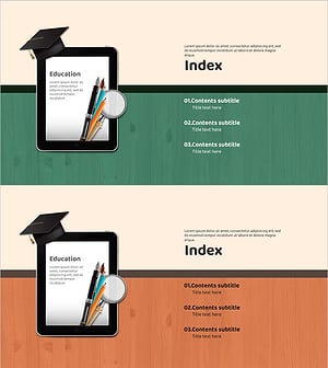 Ebook Mockup Template – Table of Contents