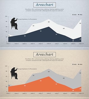 노인 실루엣 영역 다이어그램 – 시장 동향 분석