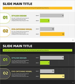 가로막대그래프로 경쟁사 분석 최적화 – 시각적 강렬함