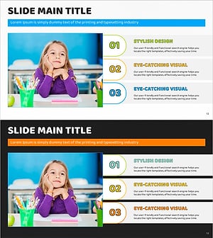 상상력과 텍스트박스 – 시각적 효과를 극대화한 슬라이드