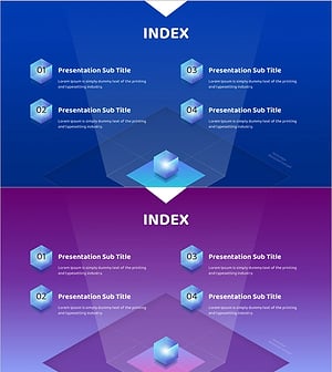 Blockchain Template Contents – Modern Design Introduction