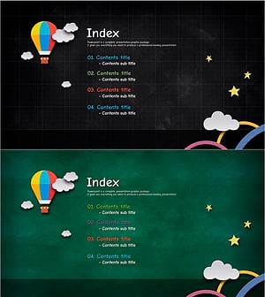Hot Air Balloon Rainbow Template Table of Contents