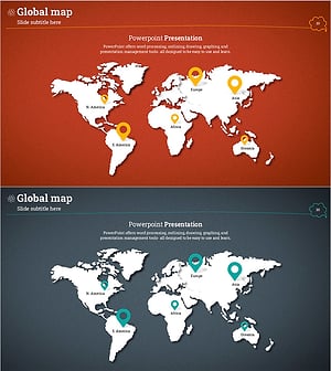 타겟 시장 위치 아이콘 – 글로벌 시장 인사이트
