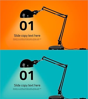 Table Top Lighting Slide – Clean and Stylish Design