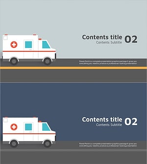 엠뷸란스 와이드 템플릿 간지 – 전문성과 신뢰