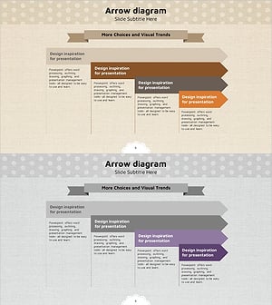 Ribbon Theme Step-by-Step Schedule – Highlighting Business Goals
