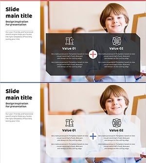 Convergence Diagram Slide for Children's Creative Thinking