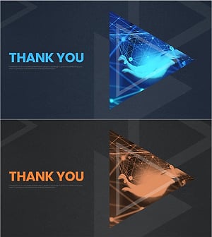 트라이앵글 네트워크 템플릿 엔딩 표지