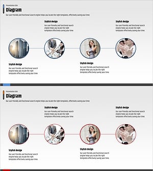 사업배경 및 추진 경과 다이어그램 - 파랑과 빨강