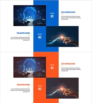 인공지능 사업 목표 설정 – 신뢰와 혁신을 담은 프레젠테이션