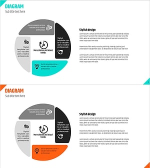 Round Circular Block Diagram – Analysis of Technical Sector Service Operations