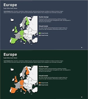 유럽 타겟 국가 분석 지도 – 시장 및 경쟁사 분석