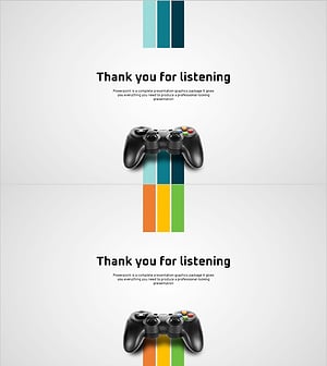 게임 소개 프레젠테이션 엔딩표지 – 감사를 담다